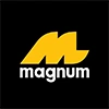 Magnum logo for lottery games.